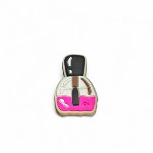 Stylized Nail Polish Shoe Charm
